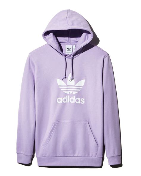 adidas purple sweater.